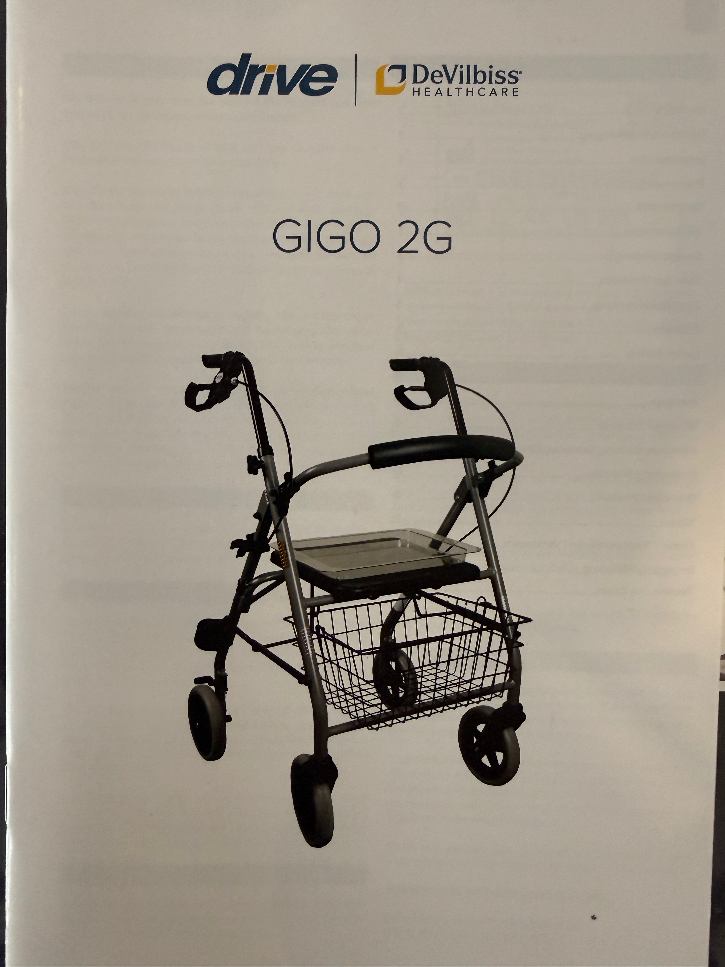 Rollator Leichtgewicht Gigo 2G